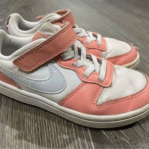 Nike Court Borough Low 2 SE PS 'White Light Madder Root' Size 12C kids